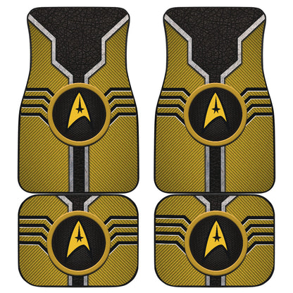 Star Trek Logo Car Floor Mats Custom For Fans Ci230113-03a