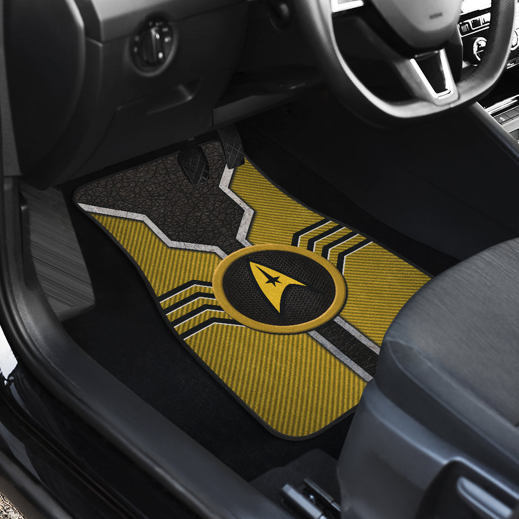 Star Trek Logo Car Floor Mats Custom For Fans Ci230113-03a