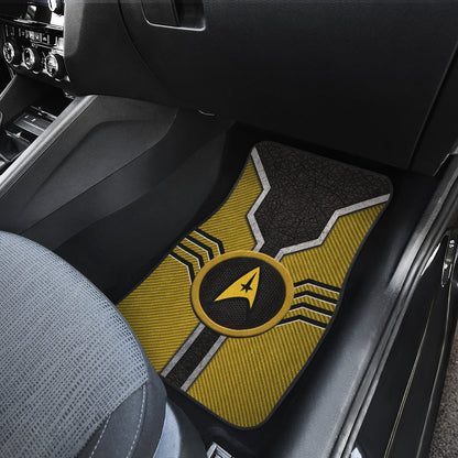 Star Trek Logo Car Floor Mats Custom For Fans Ci230113-03a