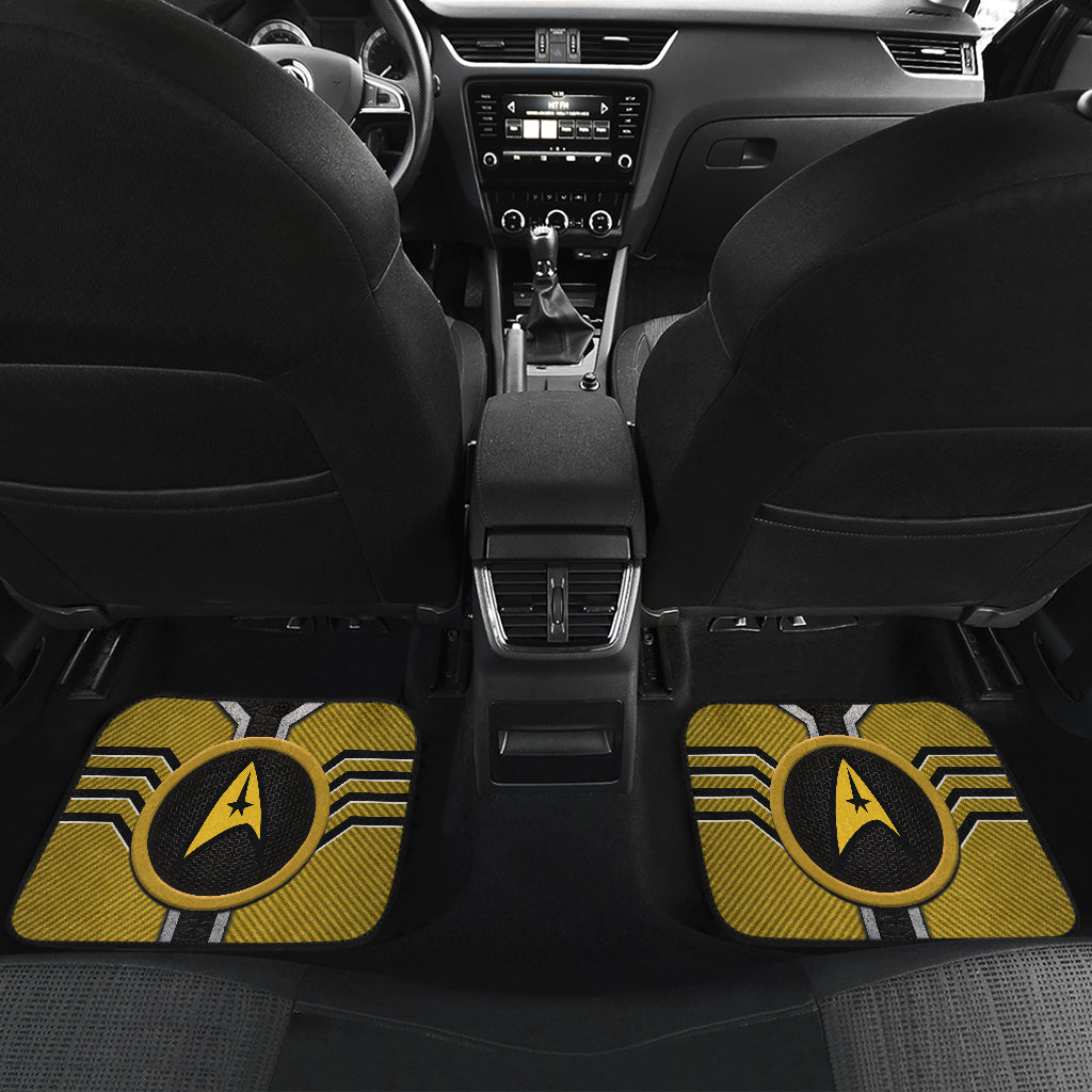 Star Trek Logo Car Floor Mats Custom For Fans Ci230113-03a