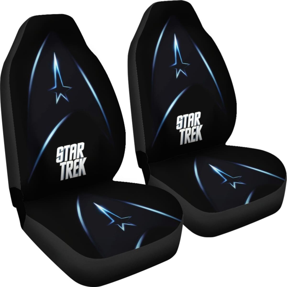 Star Trek Logo Seat Covers Amazing Best Gift Ideas 2020 Universal Fit 090505