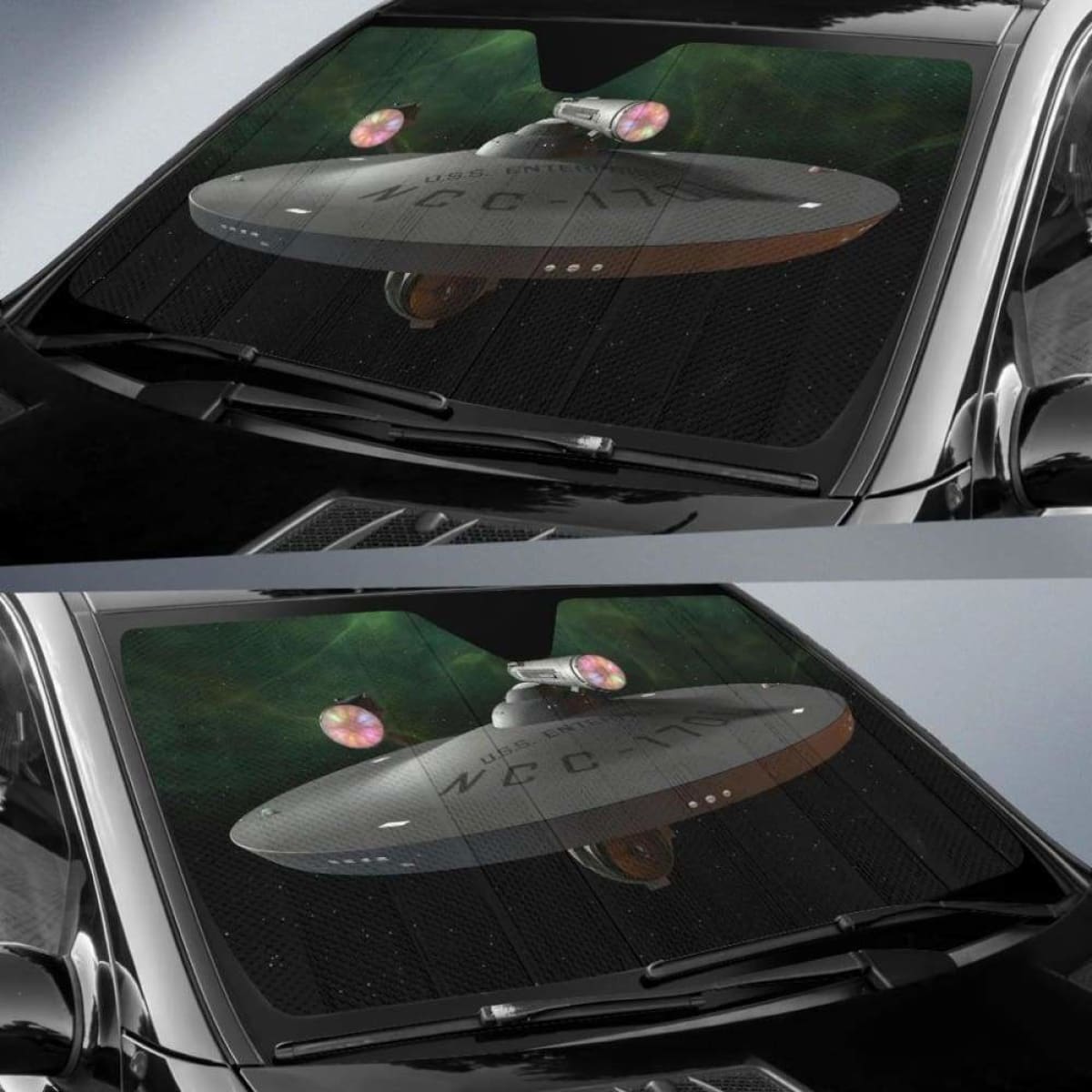 Star Trek Ship Car Sun Shades 918b Universal Fit
