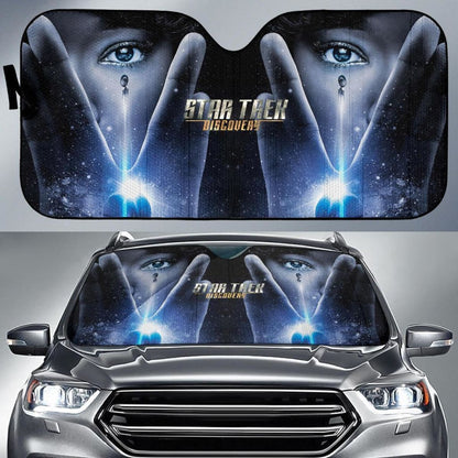 Star Trek Vulcan Salute Auto Sun Shade Nh06 Universal Fit 111204
