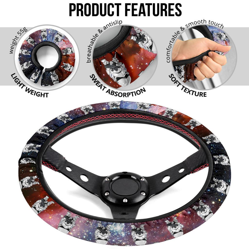 Star War Anime Custom Car Steering Wheel Cover
