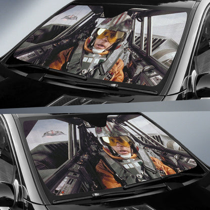 Star War Spaceship  Car Auto Sun Shades Windshield Accessories Decor Gift