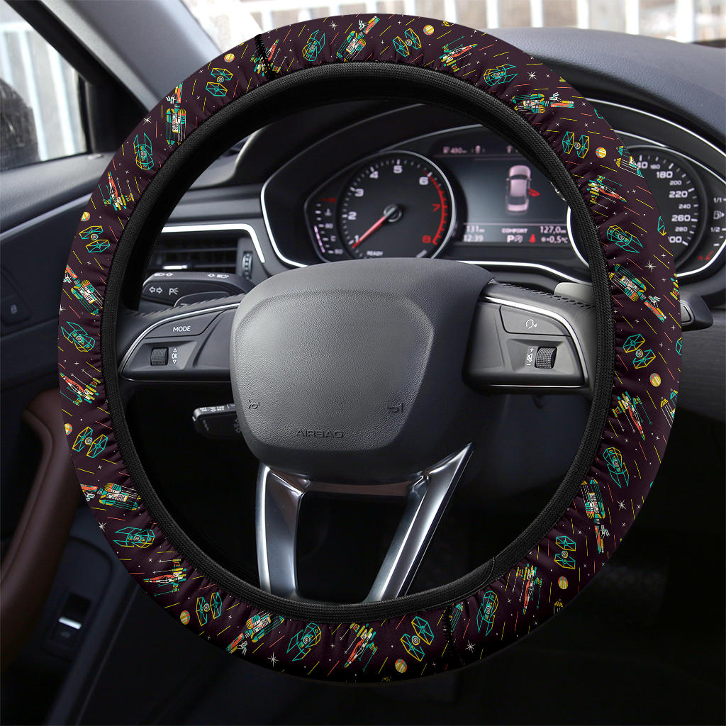 Star Wars Aircraft Premium Car Steering Wheel Cover