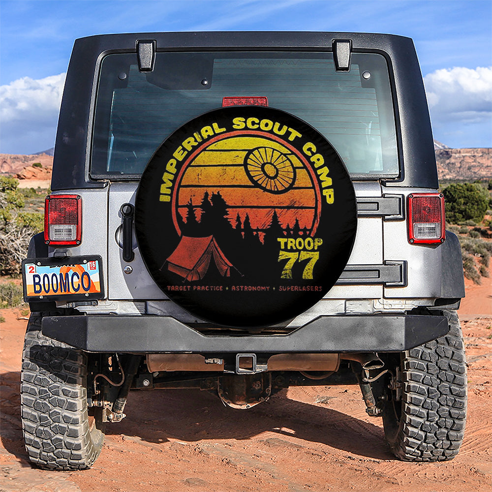 Star Wars Imperial Scout Camp Troop 77 Car Spare Tire Cover
