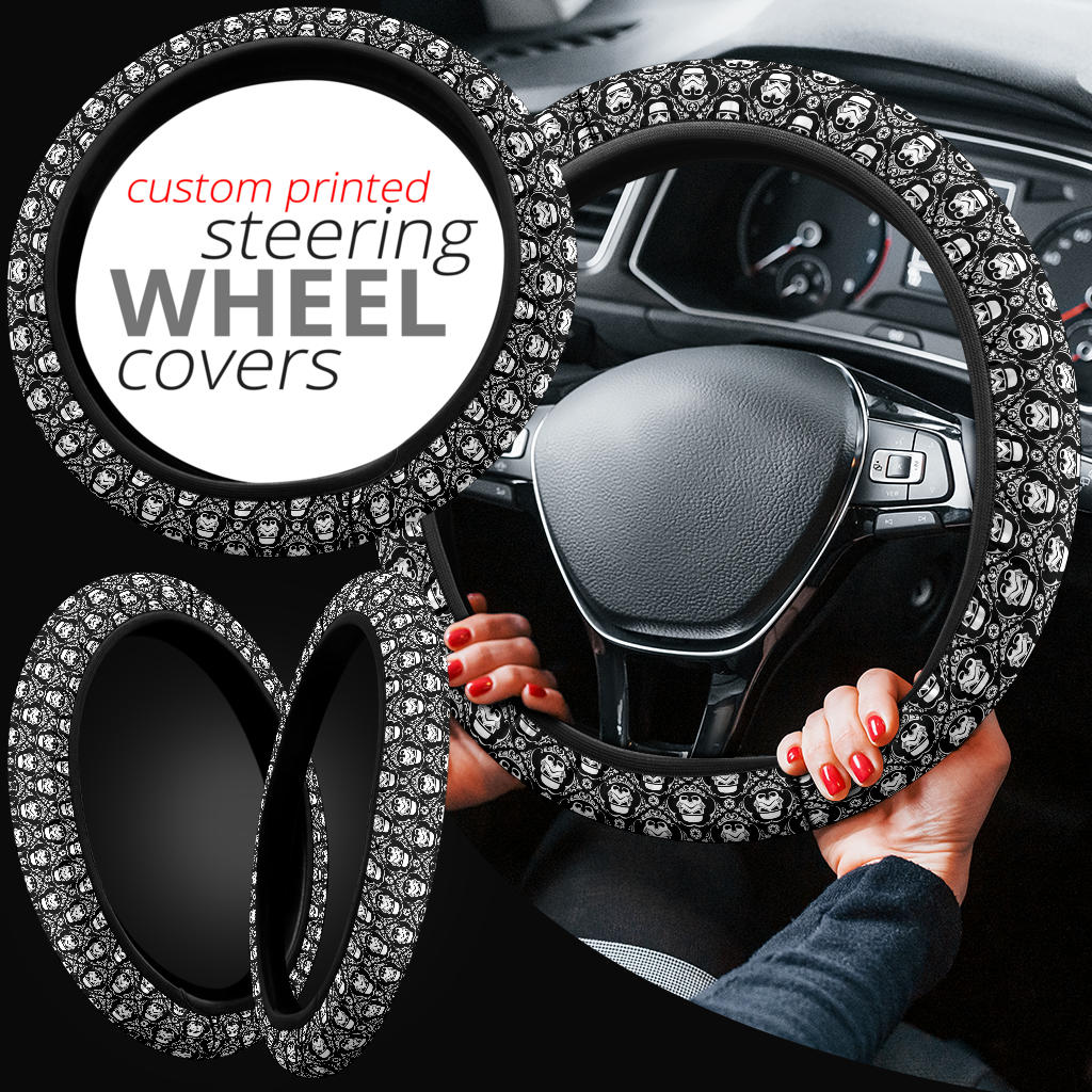 Star Wars Stormtrooper Premium Car Steering Wheel Cover