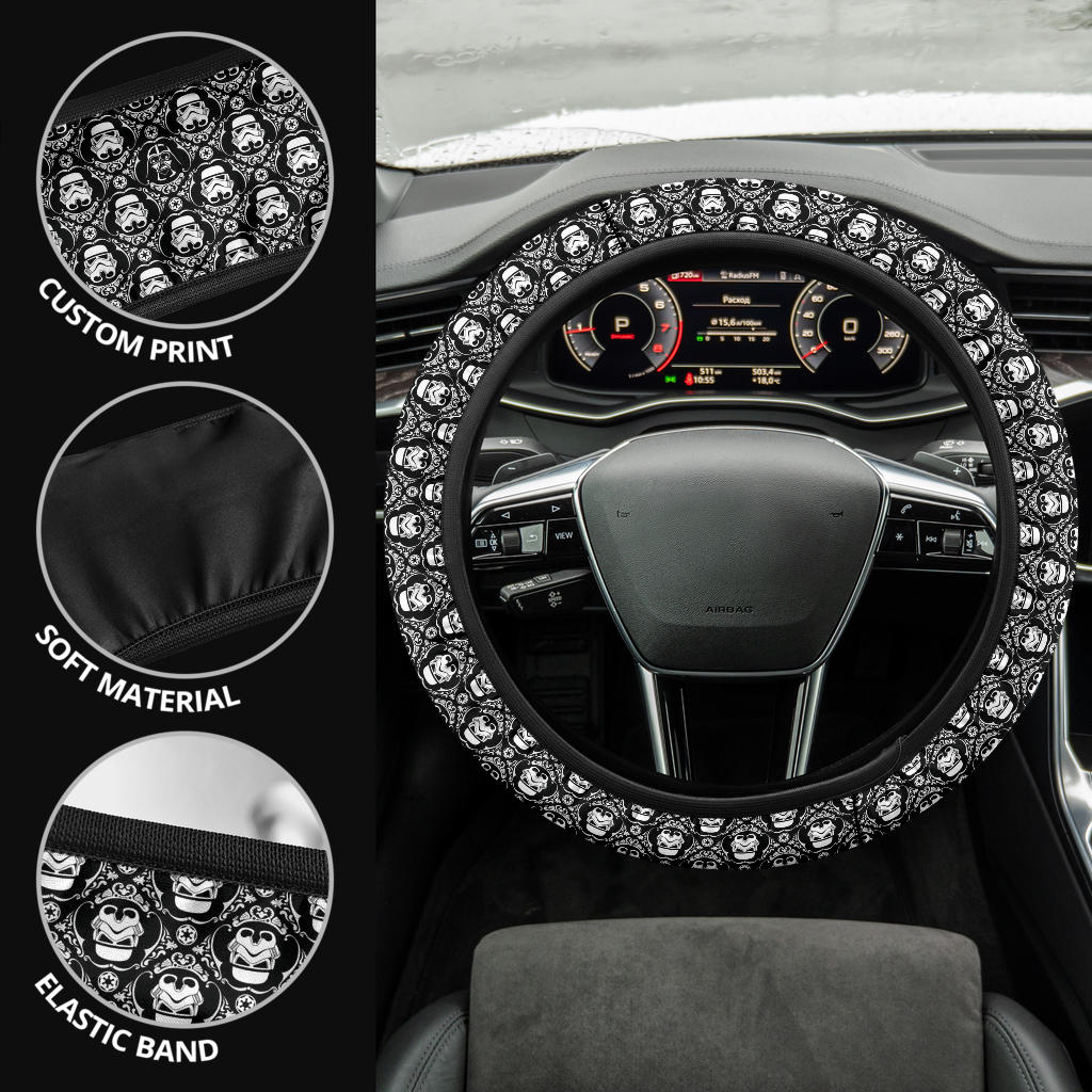 Star Wars Stormtrooper Premium Car Steering Wheel Cover