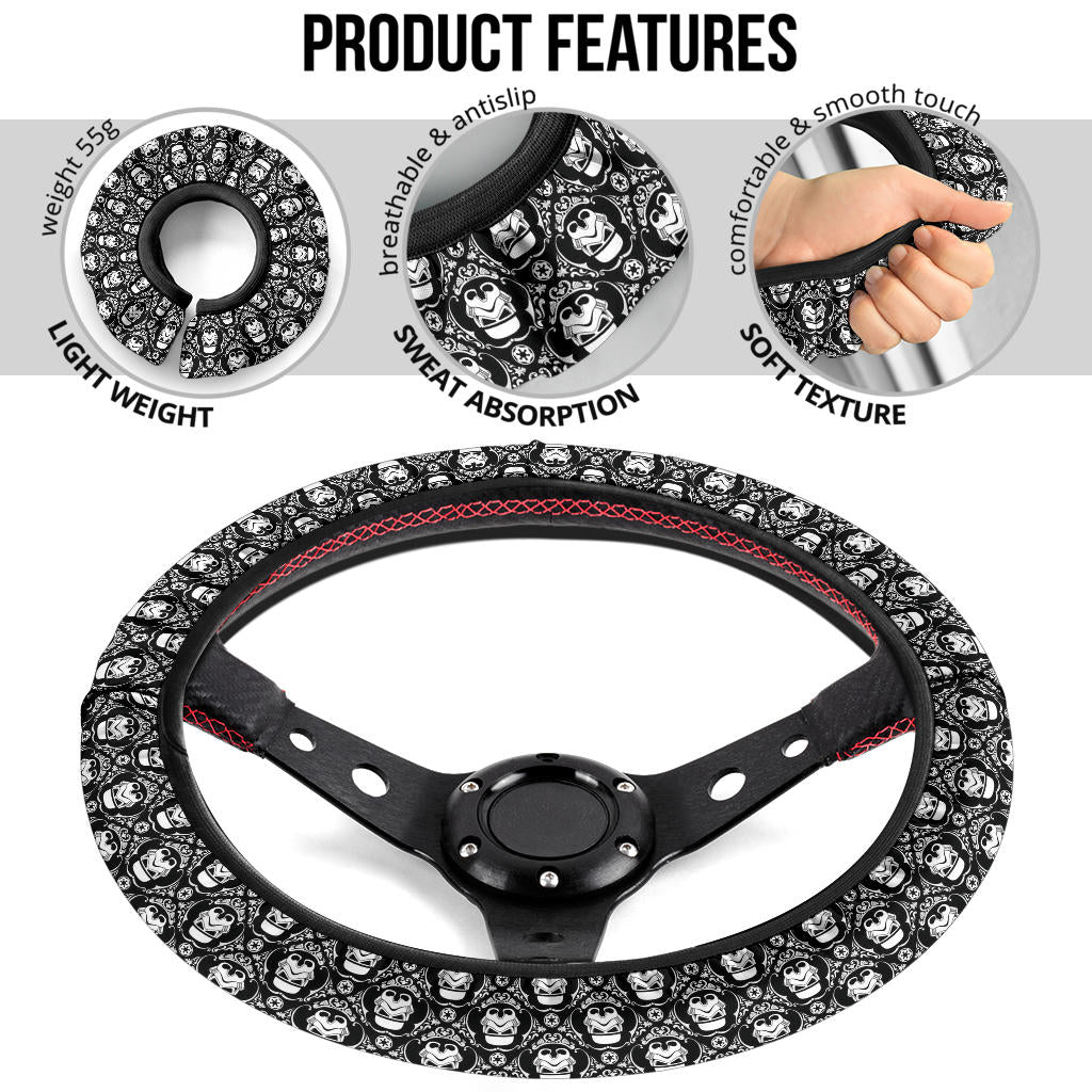 Star Wars Stormtrooper Premium Car Steering Wheel Cover