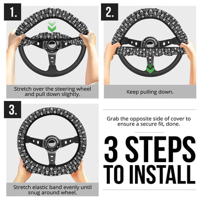 Star Wars Stormtrooper Premium Car Steering Wheel Cover
