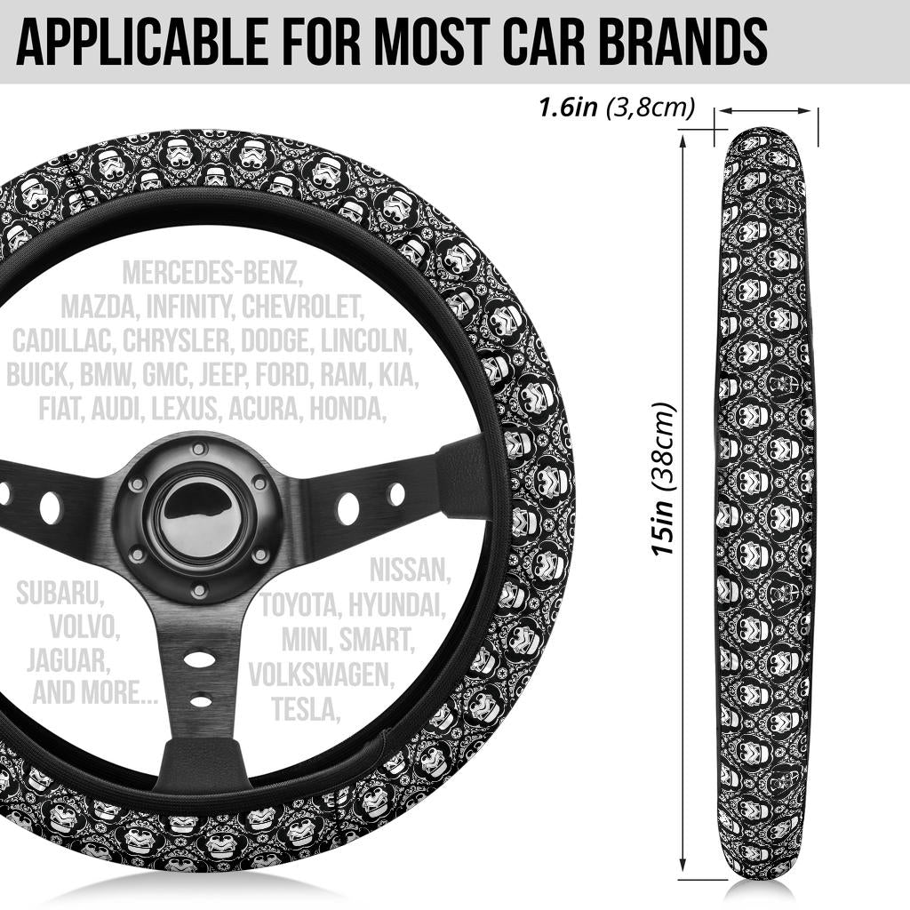 Star Wars Stormtrooper Premium Car Steering Wheel Cover
