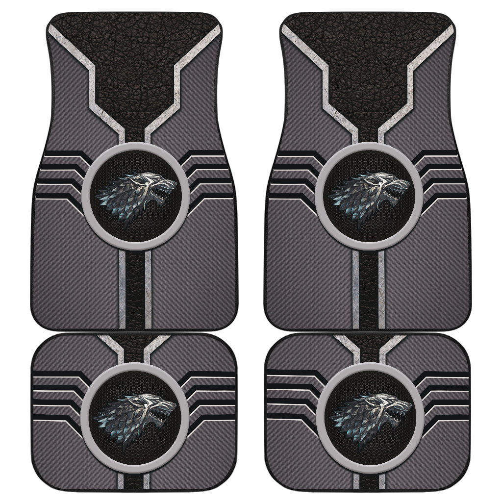 Stark Game Of Thrones Logo Car Floor Mats Custom For Fans Ci230113-05a