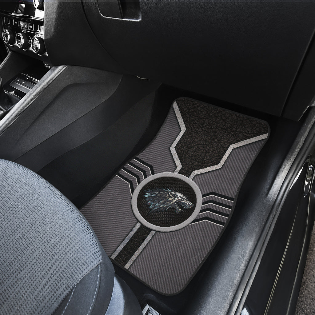 Stark Game Of Thrones Logo Car Floor Mats Custom For Fans Ci230113-05a
