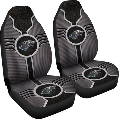 Stark Game Of Thrones Logo Car Seat Covers Custom For Fans Ci230110-05