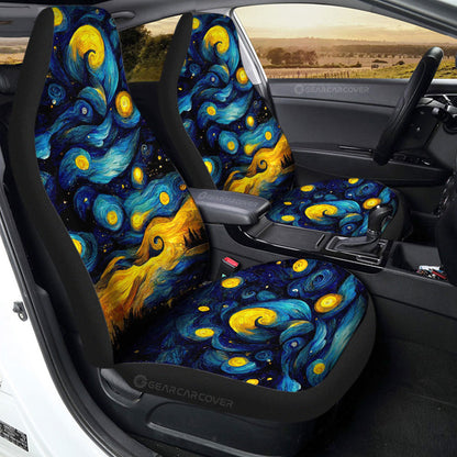 Starry Night Car Seat Covers Custom Car Accessories