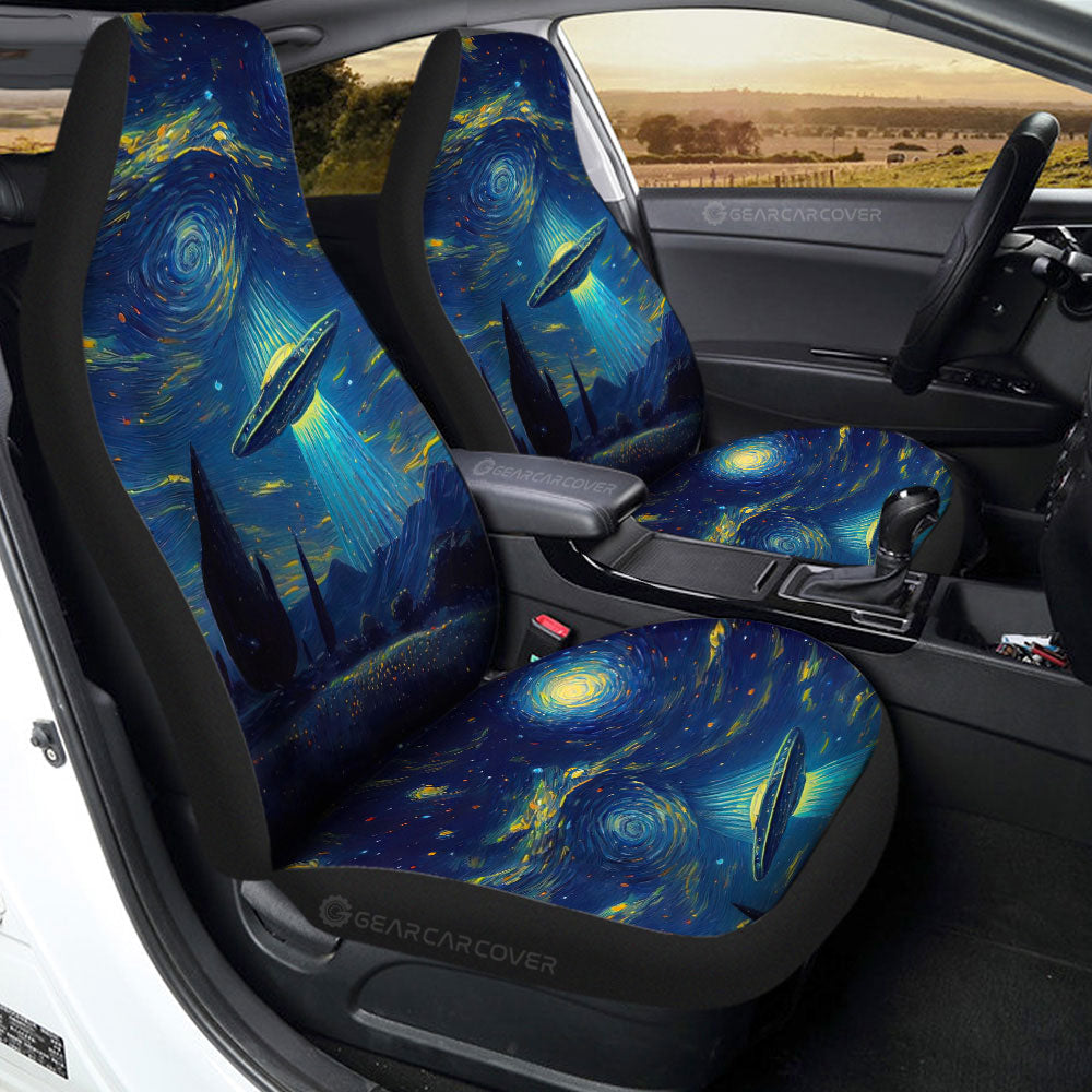 Starry Night Car Seat Covers Custom Car Accessories