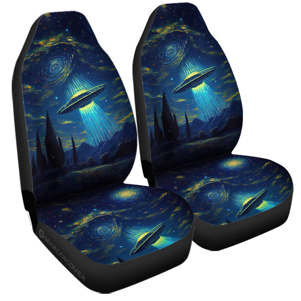 Starry Night Car Seat Covers Custom Car Accessories