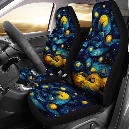 Starry Night Car Seat Covers