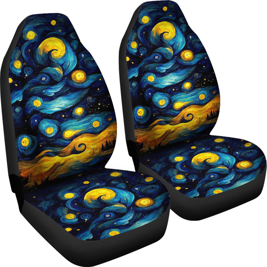Starry Night Car Seat Covers