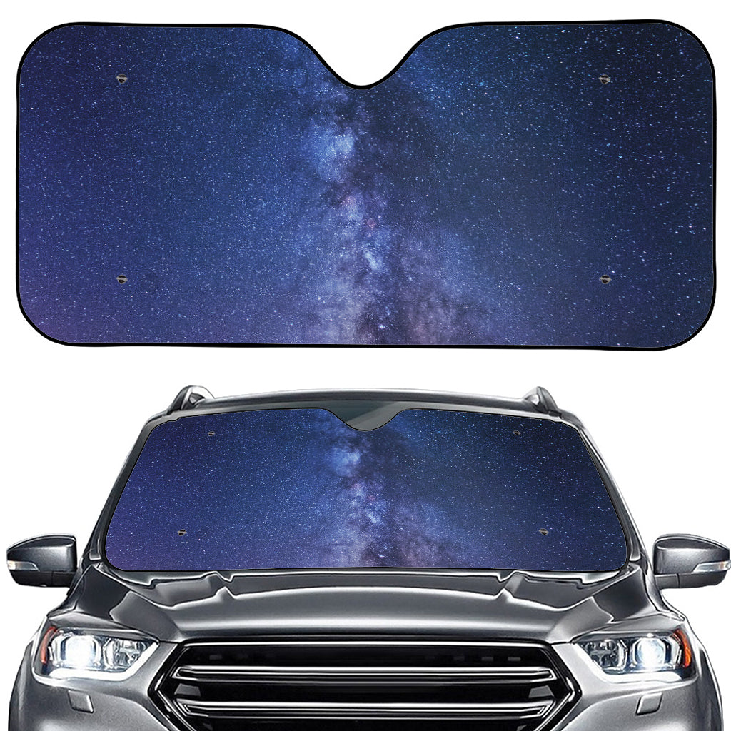 Stars Night Milky Way Print Car Windshield Sun Shade