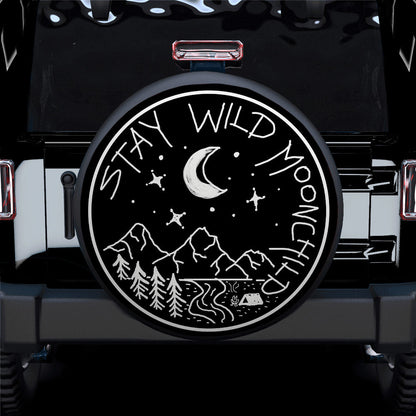 Stay Wild Moon Child Car Spare Tire Cover