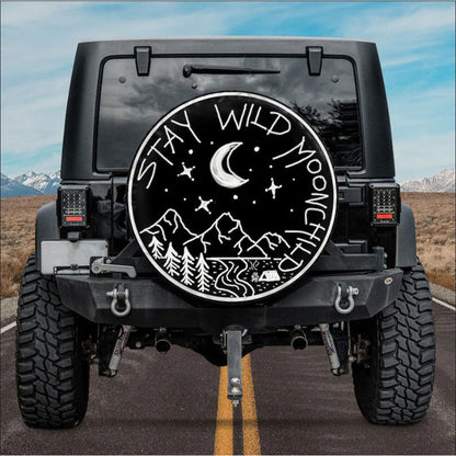 Stay Wild Moon Child Car Spare Tire Cover