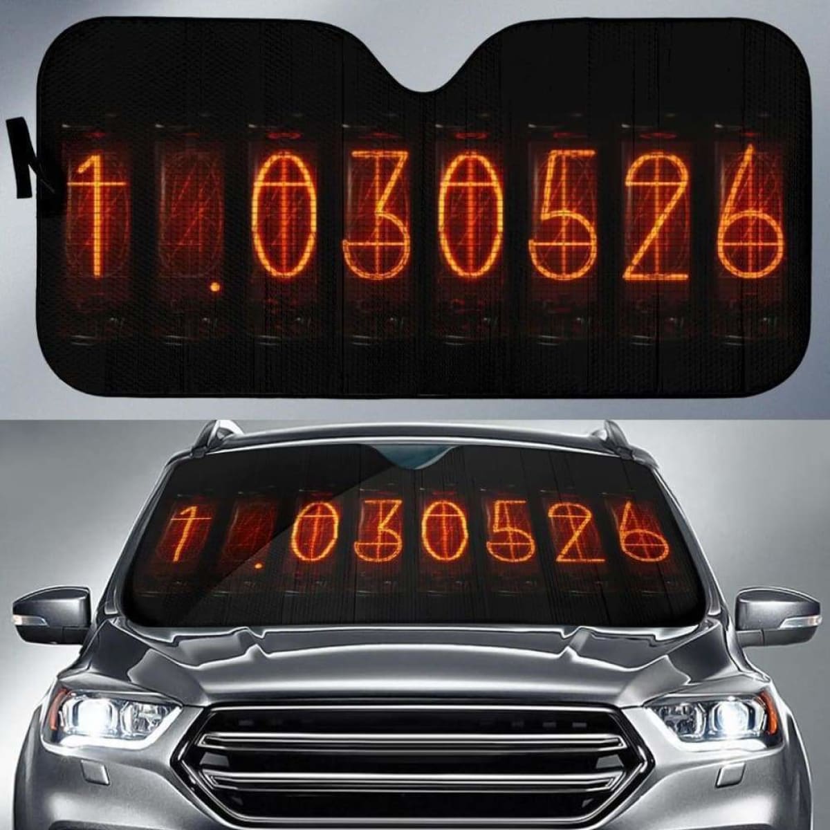 Steins Gate Auto Sun Shade 918b Universal Fit