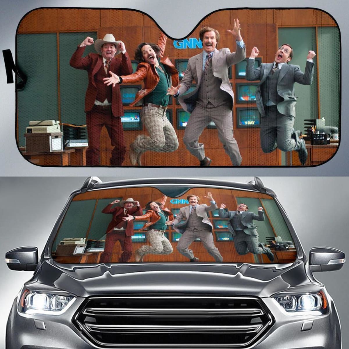 Step Brothers Movies Fan Auto Sun Shade Nh07 Universal Fit 111204