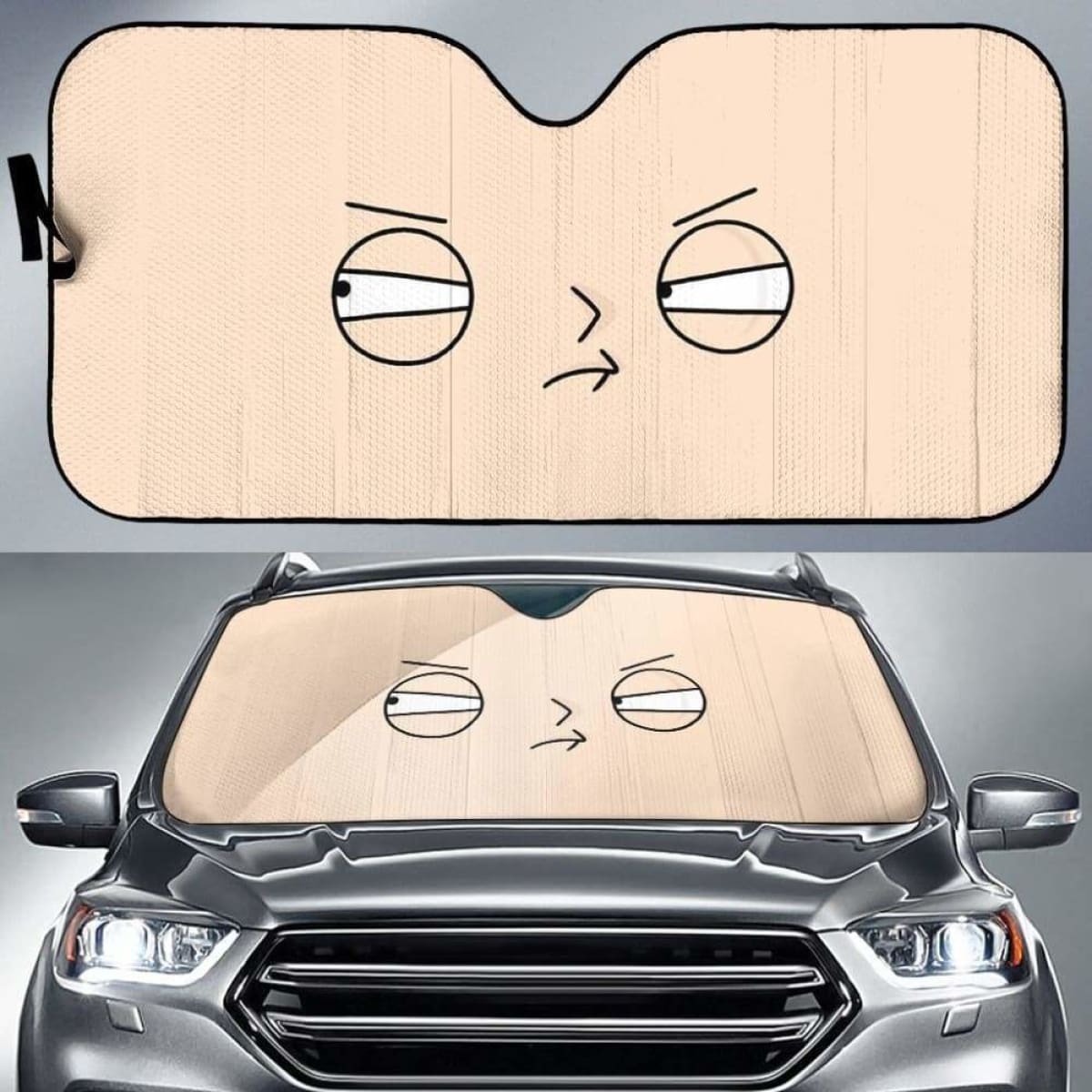 Stewie Griffin Auto Sun Shades 918b Universal Fit