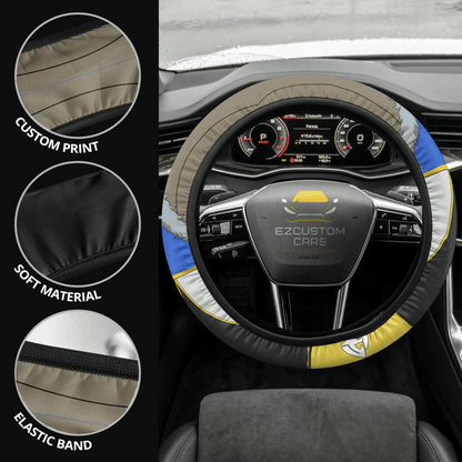 Sting Eucliffe Anime Steering Wheel Cover Fairy Tail