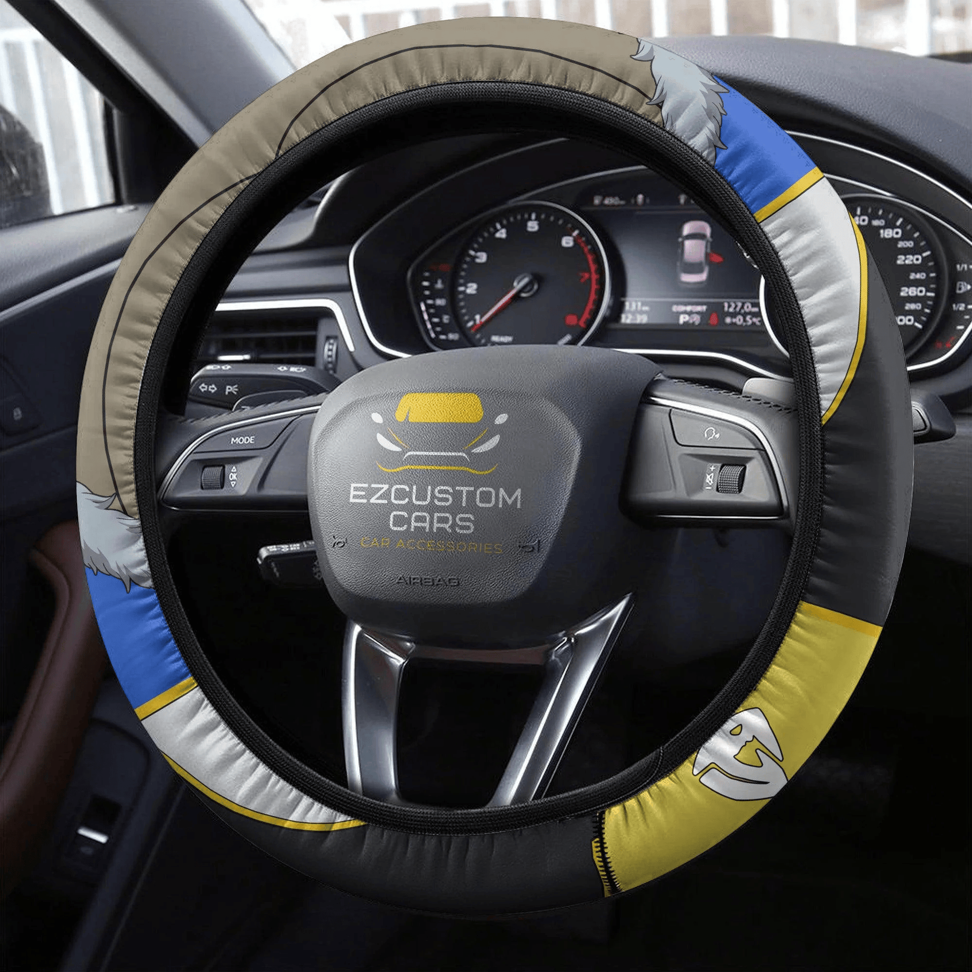 Sting Eucliffe Anime Steering Wheel Cover Fairy Tail