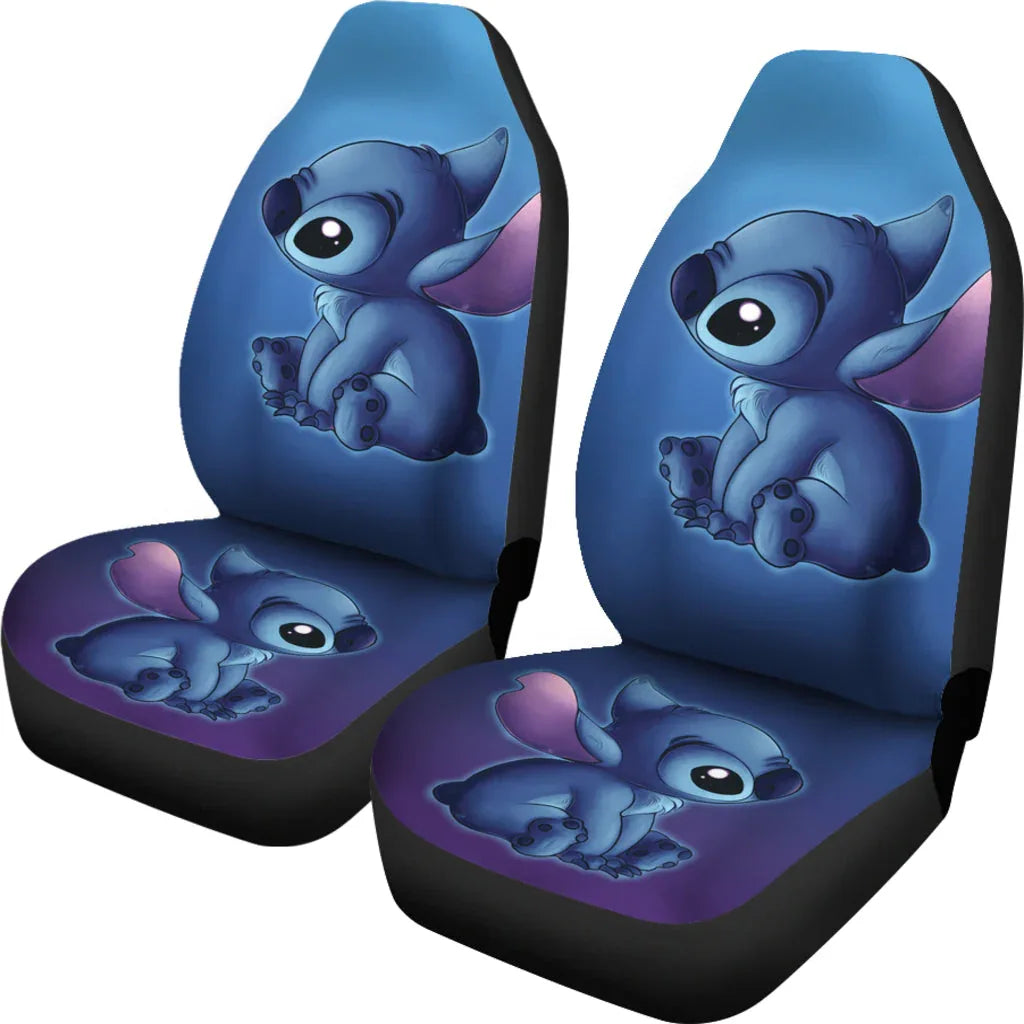 Stitch Car Seat Covers Car Accessories - PersonalizedFury