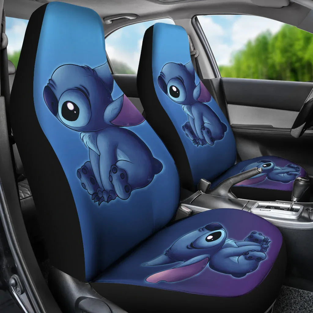 Stitch Car Seat Covers Car Accessories - PersonalizedFury