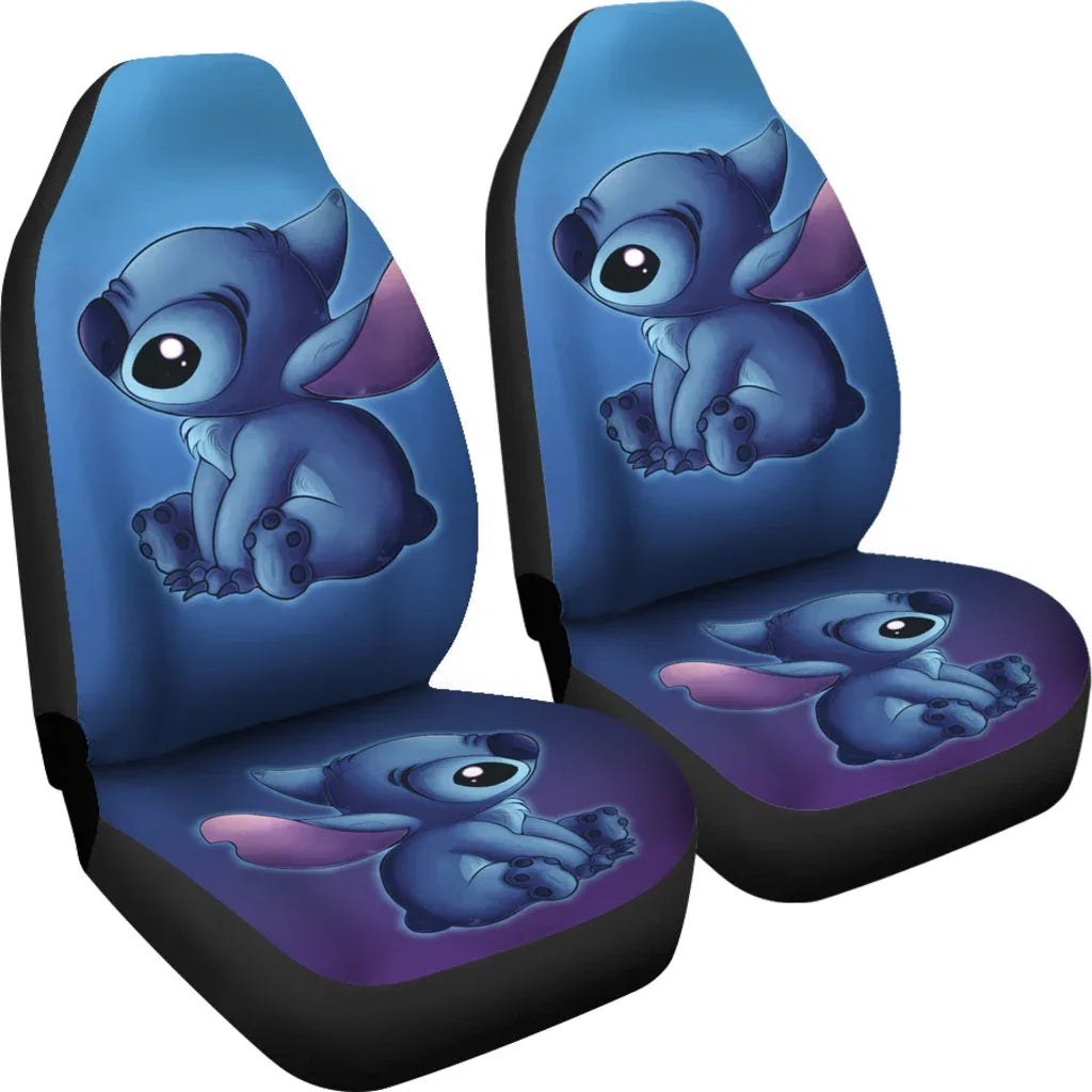 Stitch Car Seat Covers Car Accessories - PersonalizedFury