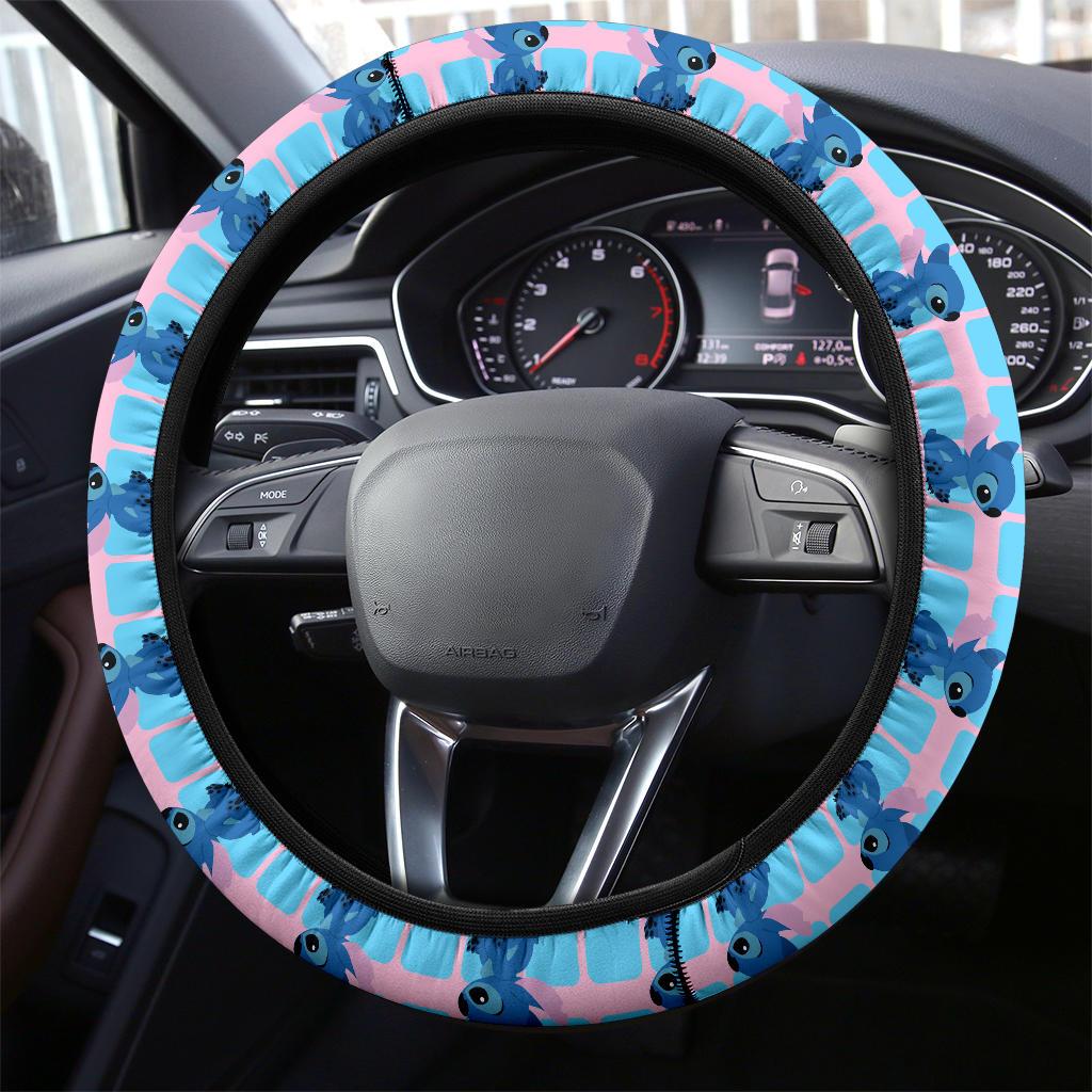 Stitch Custom Car Steering Wheel Cover