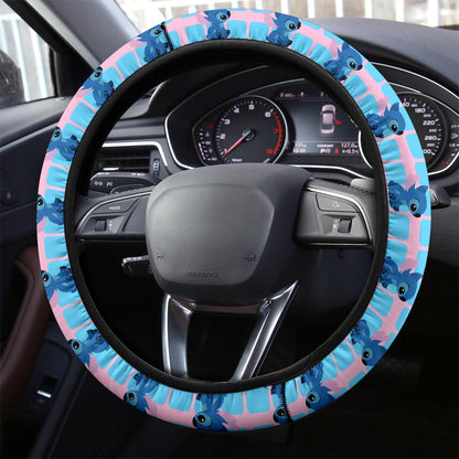 Stitch Custom Car Steering Wheel Cover