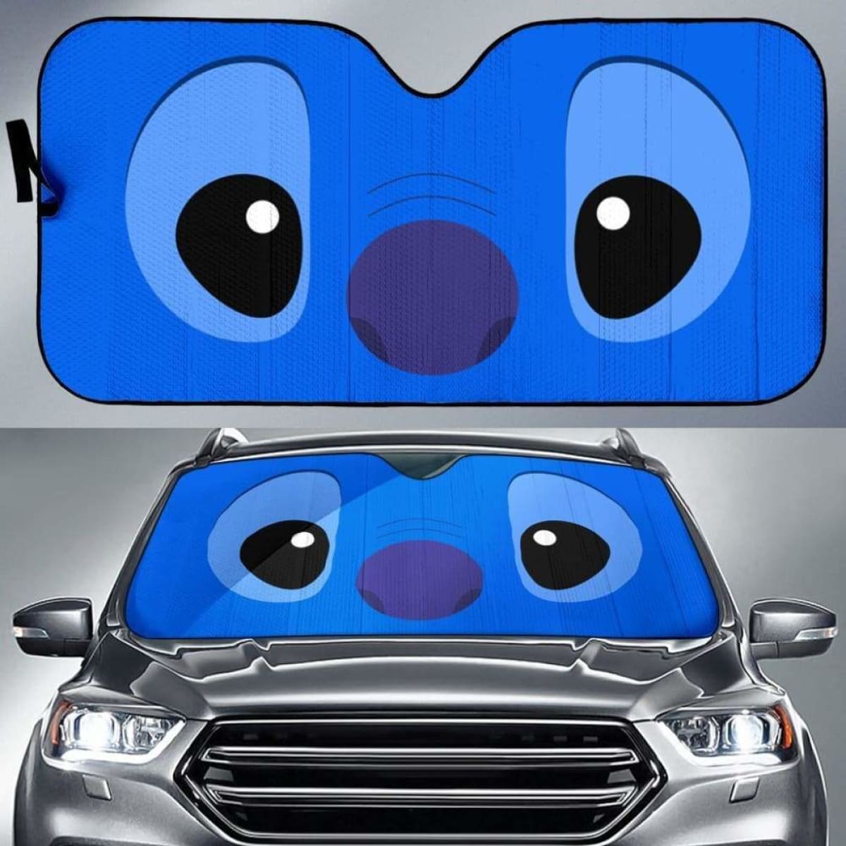 Stitch Cute Auto Sun Shades 918b Universal Fit