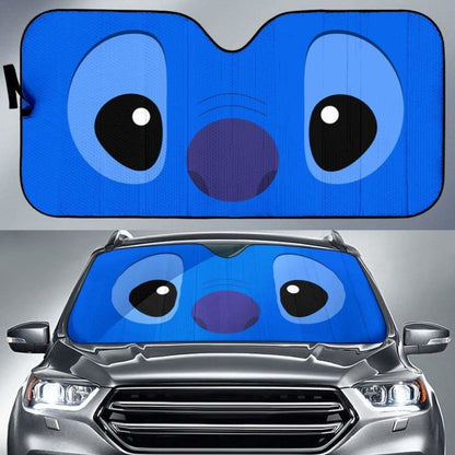 Stitch Cute Auto Sun Shades 918b Universal Fit