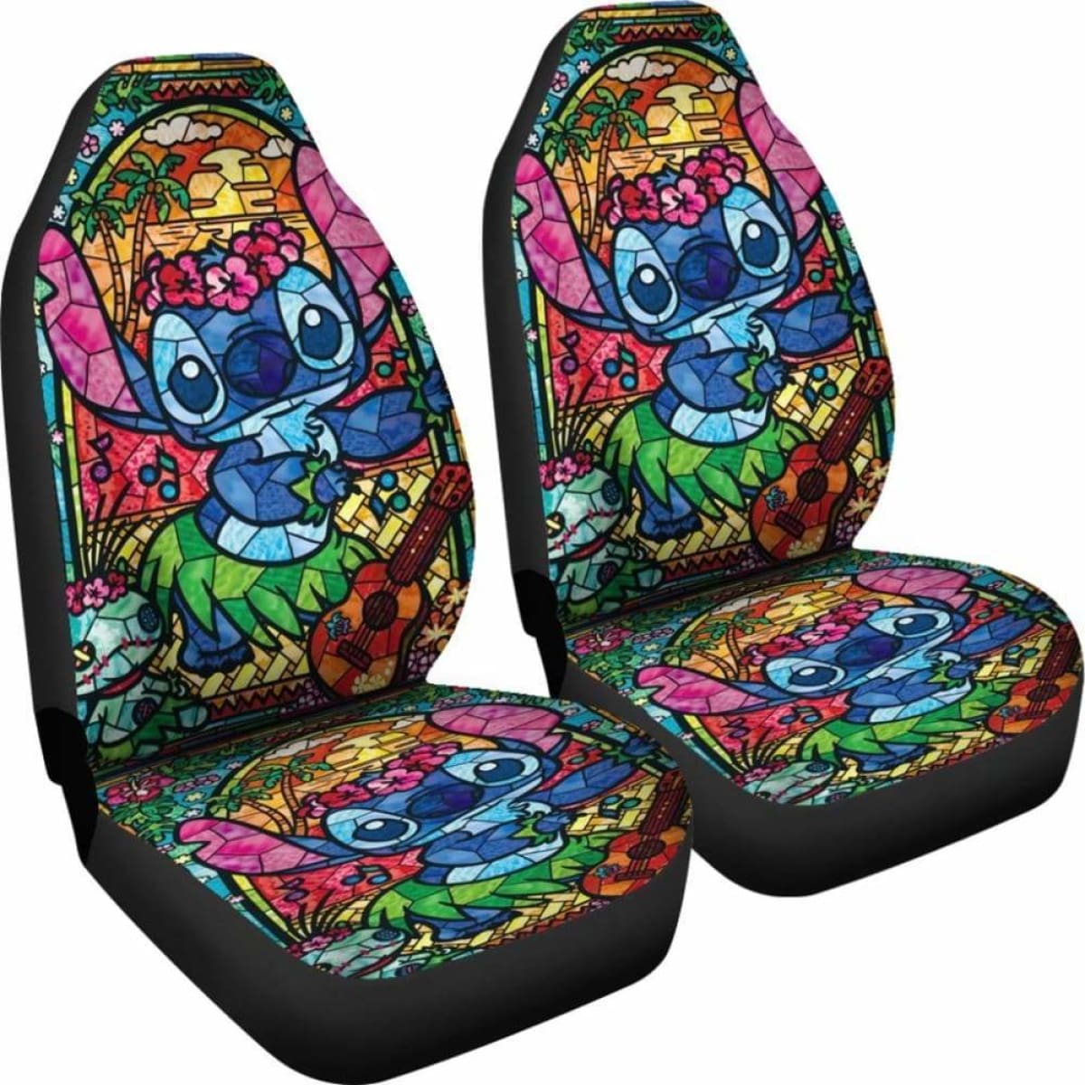 Stitch Glass Seat Covers 101719 Universal Fit