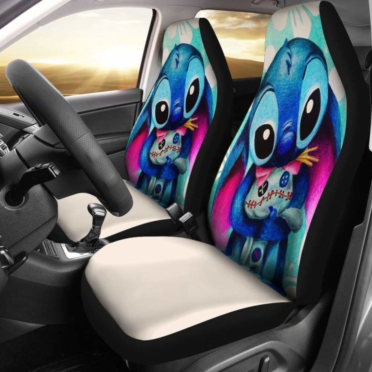 Stitch Hug Car Seat Covers Universal Fit 051012