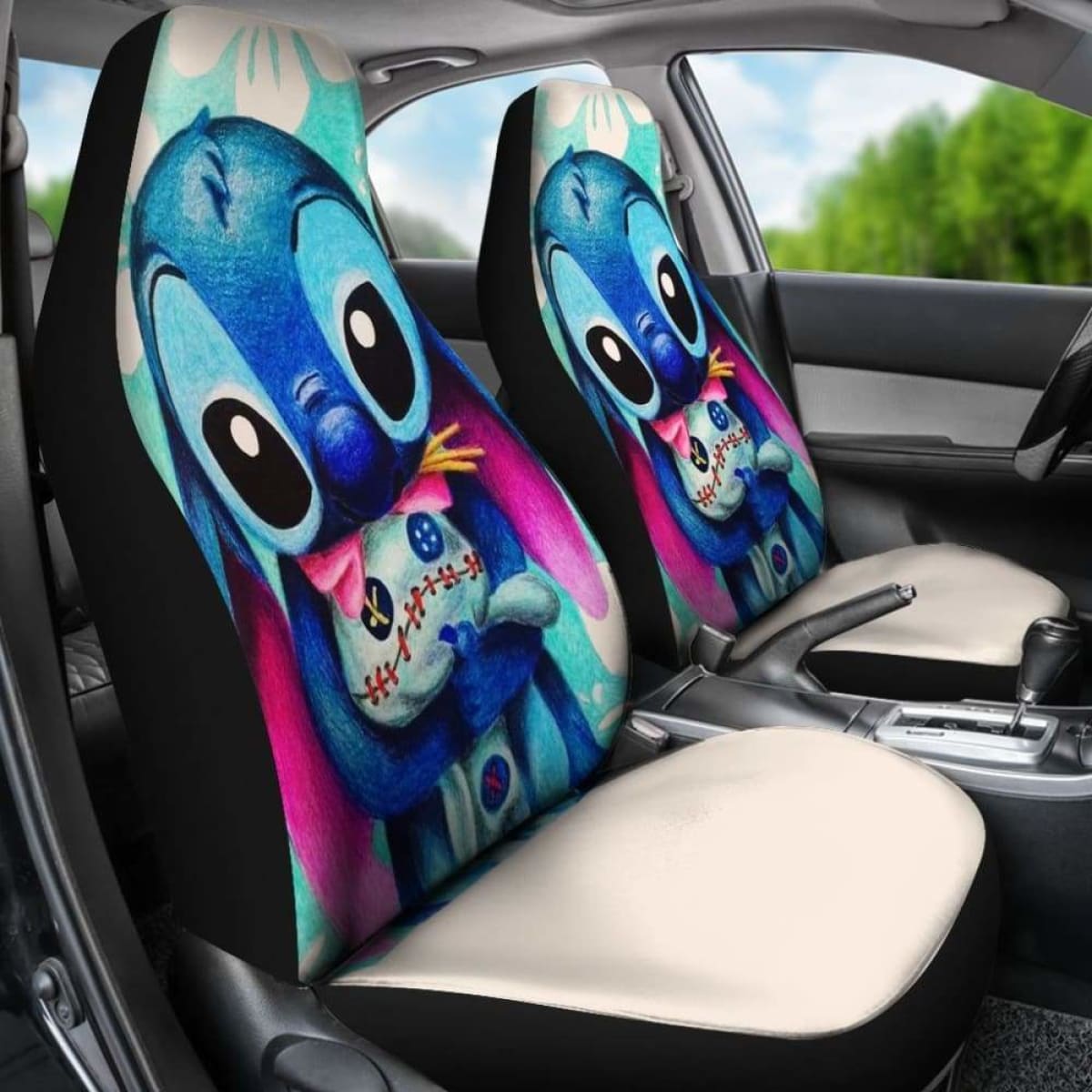 Stitch Hug Car Seat Covers Universal Fit 051012