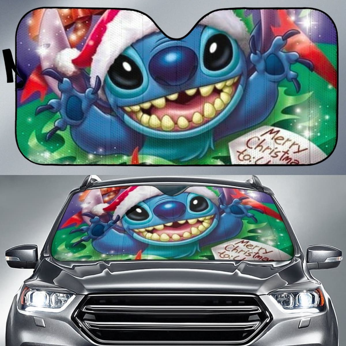 Stitch Smile Christmas Sun Shade amazing best gift ideas 2020 Universal Fit 174503