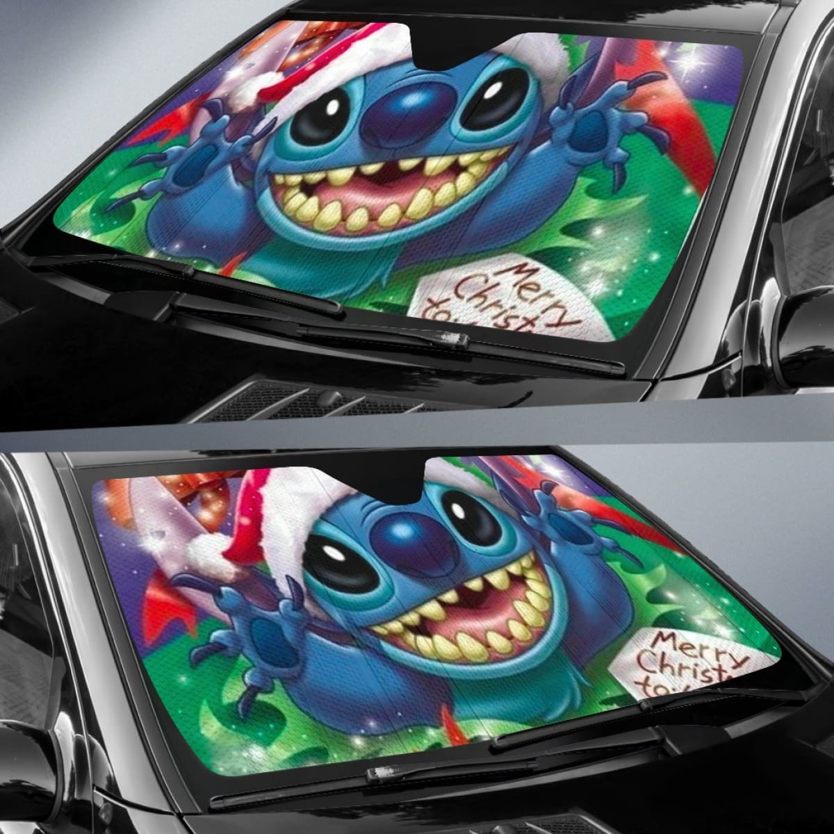 Stitch Smile Christmas Sun Shade amazing best gift ideas 2020 Universal Fit 174503