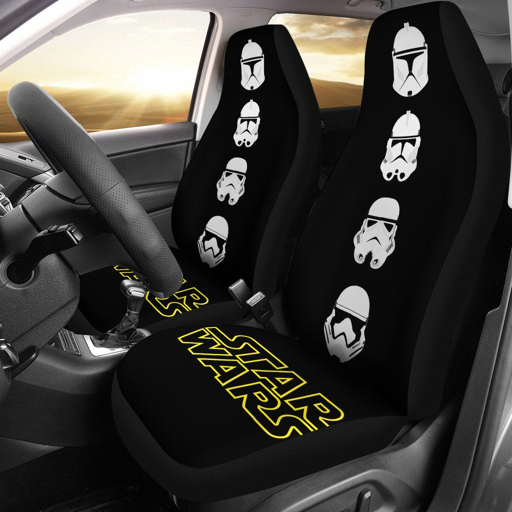 Stormstrooper Head Car Seat Cover