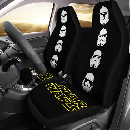 Stormstrooper Head Car Seat Cover