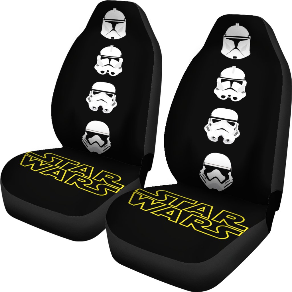 Stormstrooper Head Car Seat Cover