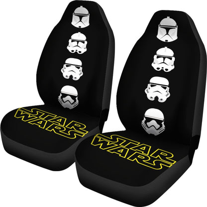 Stormstrooper Head Car Seat Cover