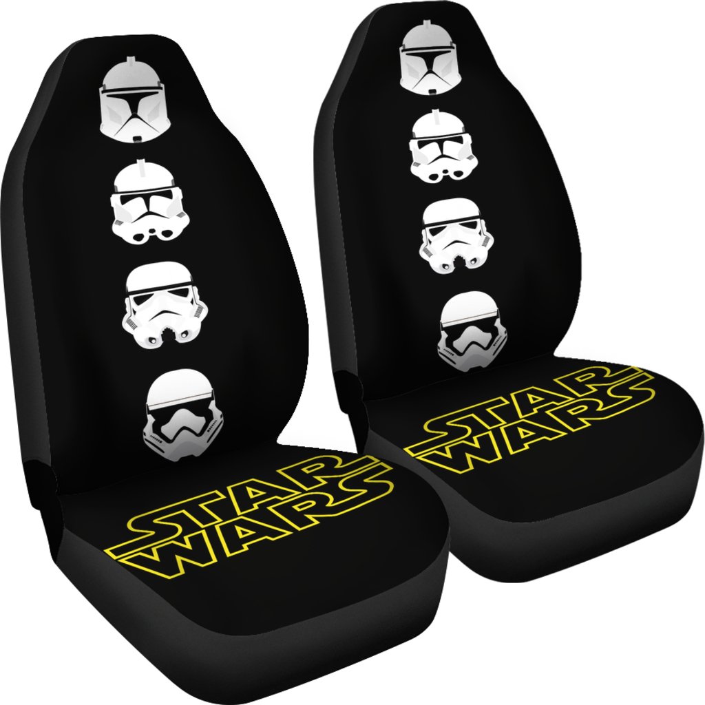 Stormstrooper Head Car Seat Cover