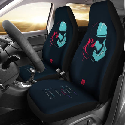 Stormtrooper Face Car Seat Covers Lt03 Universal Fit 225721